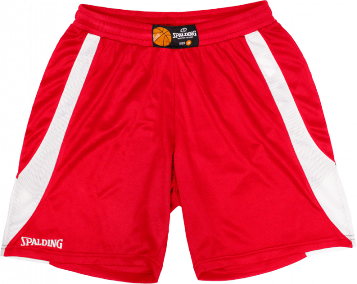 Spalding - Jam Shorts Women - Red & white